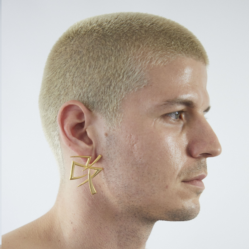 改善 (KAI – ZEN) EARRINGS – GOLD